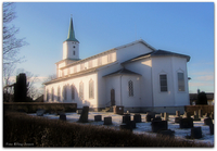 Østsiden av Frue kirke. Foto: Erling Jensen.